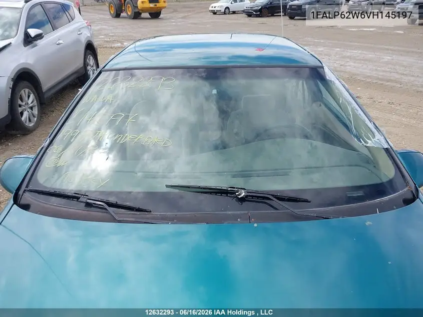 1997 Ford Thunderbird Lx VIN: 1FALP62W6VH145197 Lot: 12632293x