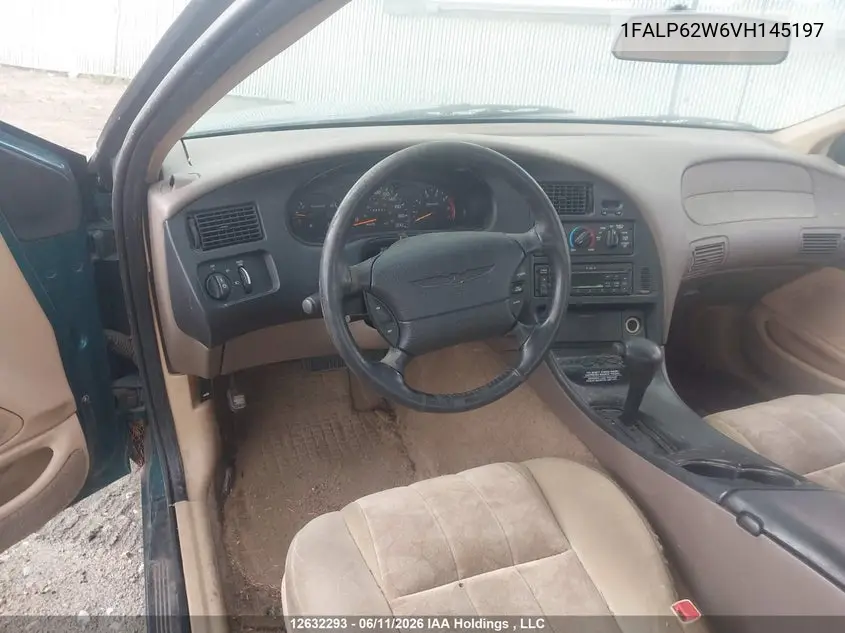 1997 Ford Thunderbird Lx VIN: 1FALP62W6VH145197 Lot: 12632293x