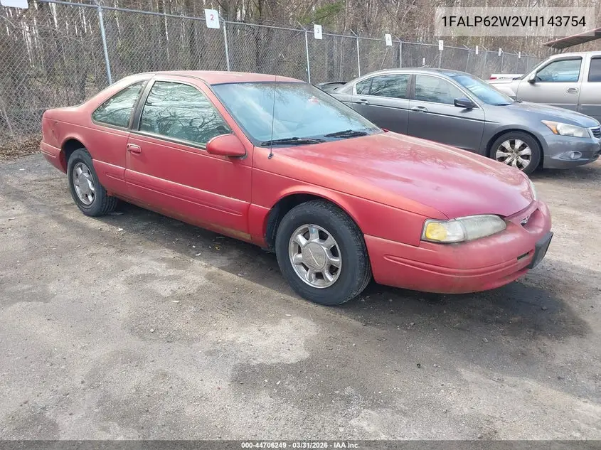 1997 Ford Thunderbird Lx VIN: 1FALP62W2VH143754 Lot: 44706249