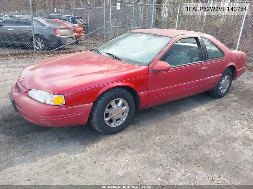 1997 Ford Thunderbird Lx VIN: 1FALP62W2VH143754 Lot: 44706249