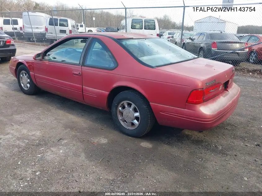 1997 Ford Thunderbird Lx VIN: 1FALP62W2VH143754 Lot: 44706249
