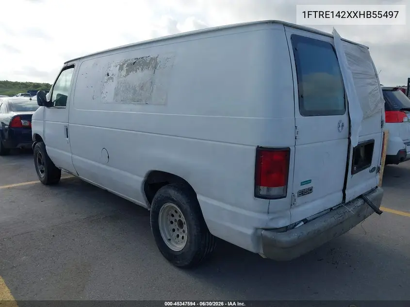 1999 Ford E-150 Commercial/Recreational VIN: 1FTRE142XXHB55497 Lot: 45347594