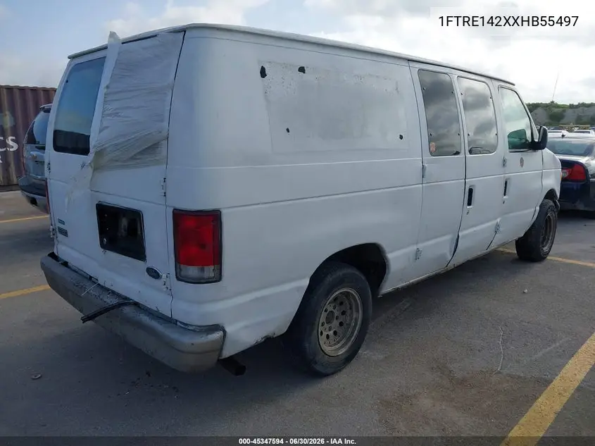 1999 Ford E-150 Commercial/Recreational VIN: 1FTRE142XXHB55497 Lot: 45347594