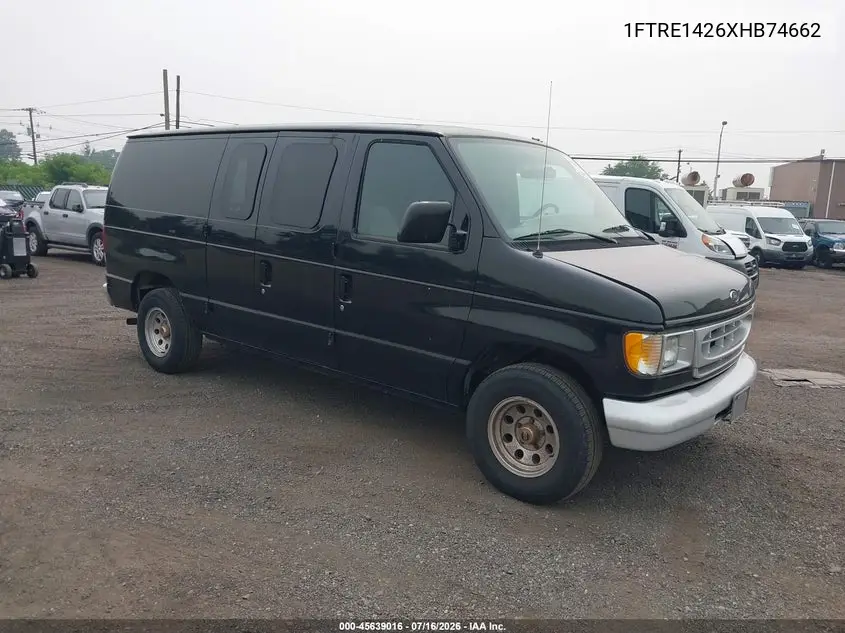 1999 Ford E-150 Commercial/Recreational VIN: 1FTRE1426XHB74662 Lot: 45639016
