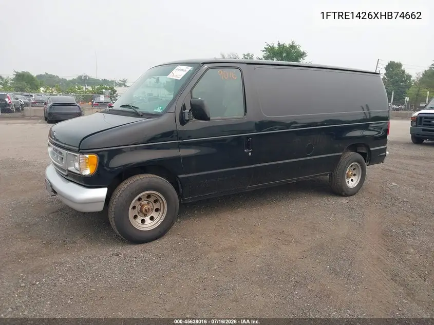 1999 Ford E-150 Commercial/Recreational VIN: 1FTRE1426XHB74662 Lot: 45639016