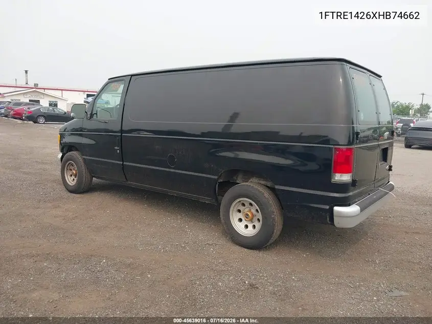 1999 Ford E-150 Commercial/Recreational VIN: 1FTRE1426XHB74662 Lot: 45639016