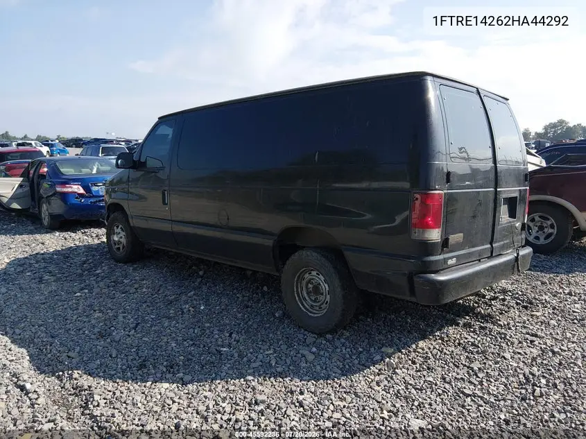 2002 Ford E-150 Commercial/Recreational VIN: 1FTRE14262HA44292 Lot: 45592236