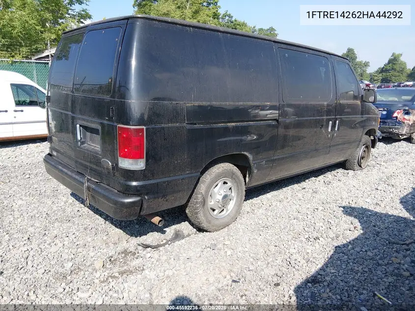 2002 Ford E-150 Commercial/Recreational VIN: 1FTRE14262HA44292 Lot: 45592236