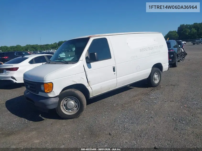 2006 Ford E-150 Commercial/Recreational VIN: 1FTRE14W06DA36964 Lot: 45232408