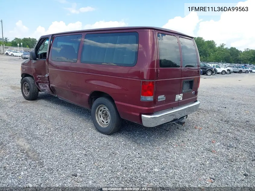 2006 Ford E-150 Xl/Xlt VIN: 1FMRE11L36DA99563 Lot: 45495350