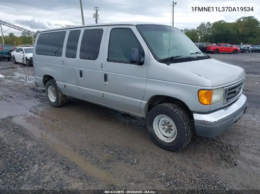 1FMNE11L37DA19534 2007 Ford E-150 Chateau/Xl/Xlt