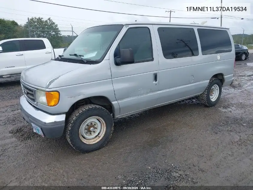 1FMNE11L37DA19534 2007 Ford E-150 Chateau/Xl/Xlt