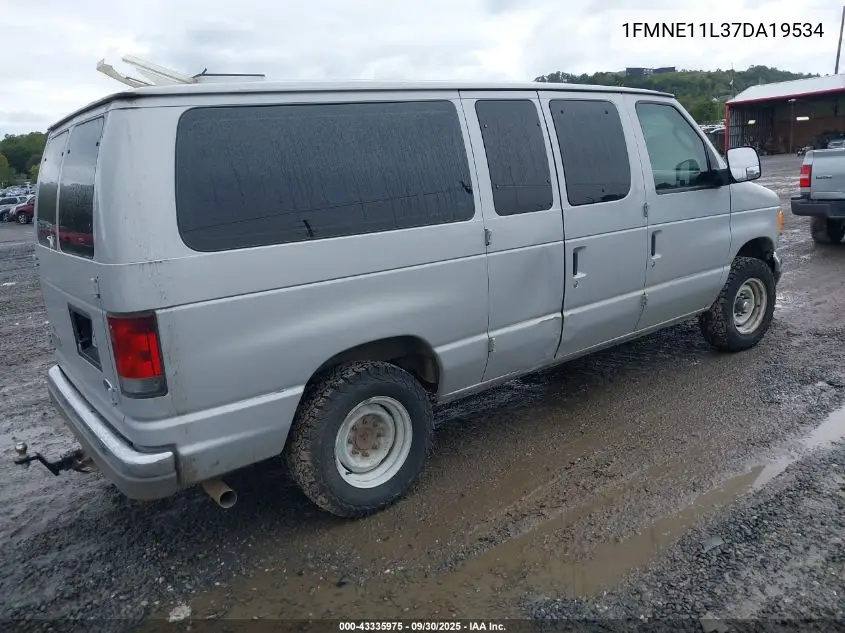 1FMNE11L37DA19534 2007 Ford E-150 Chateau/Xl/Xlt
