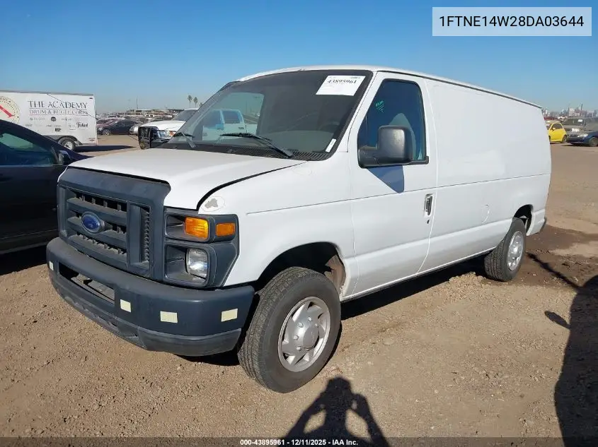 1FTNE14W28DA03644 2008 Ford E-150 Commercial/Recreational