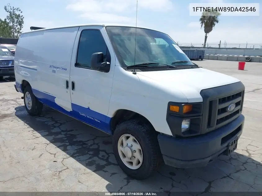2009 Ford E-150 Commercial/Recreational VIN: 1FTNE14W89DA42546 Lot: 45654906