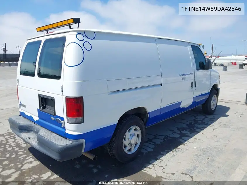 2009 Ford E-150 Commercial/Recreational VIN: 1FTNE14W89DA42546 Lot: 45654906