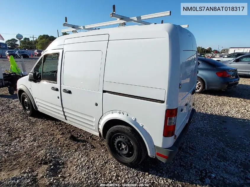 NM0LS7AN8AT018317 2010 Ford Transit Connect Xl