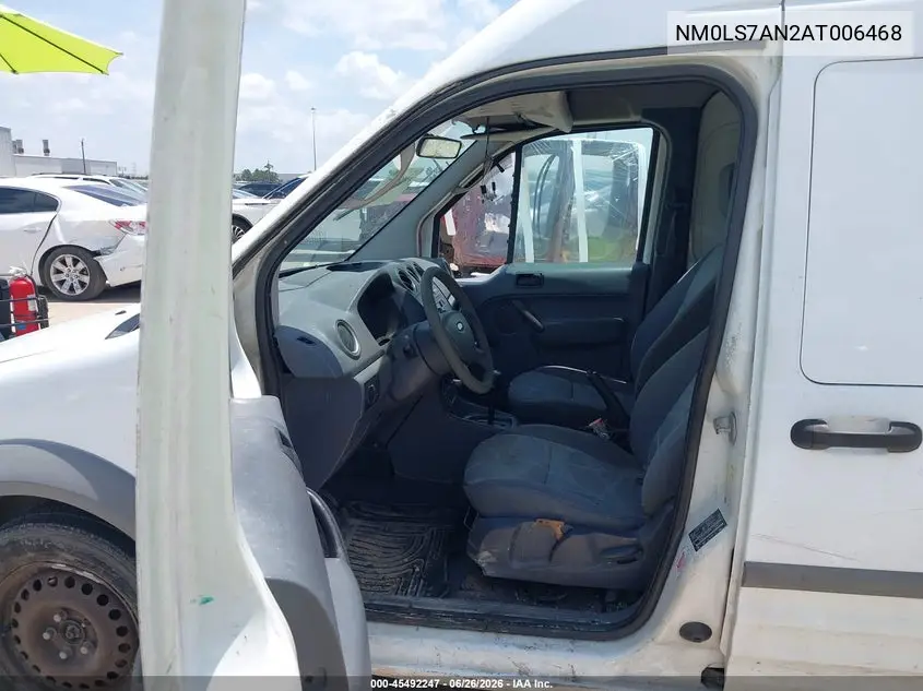 2010 Ford Transit Connect Xl VIN: NM0LS7AN2AT006468 Lot: 45492247