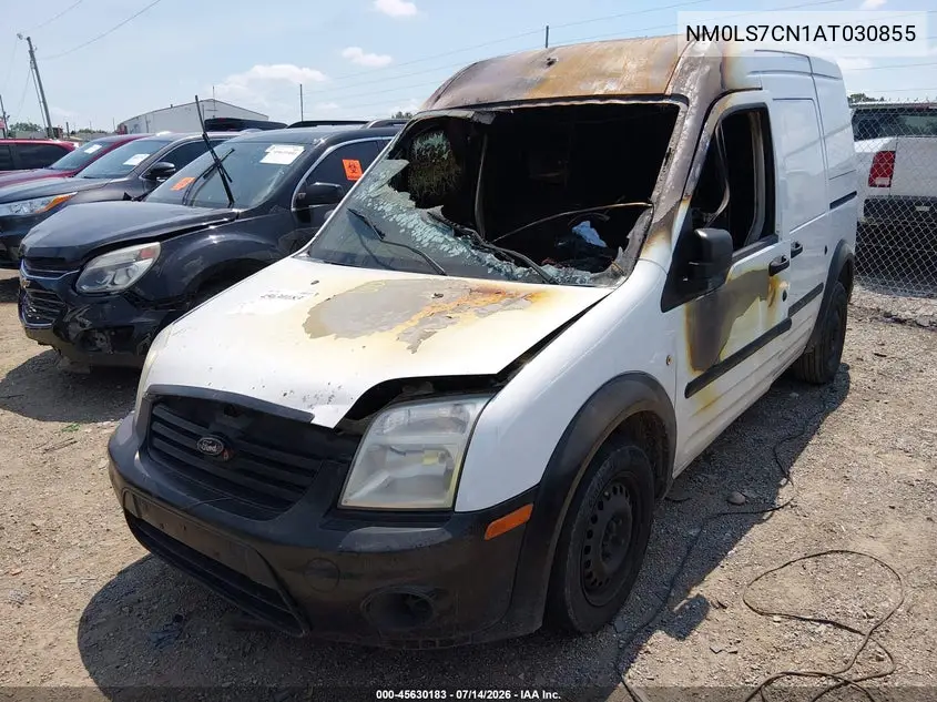 2010 Ford Transit Connect Xl VIN: NM0LS7CN1AT030855 Lot: 45630183