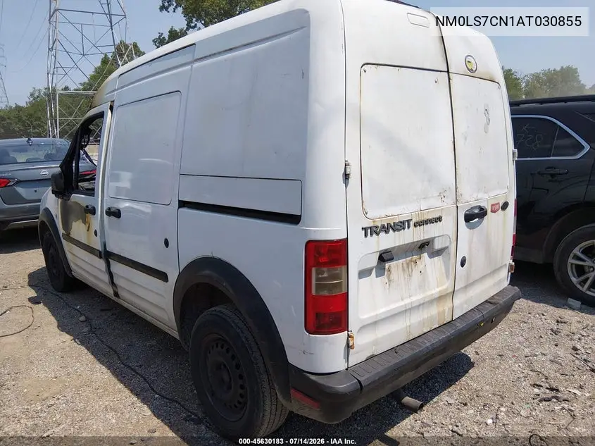 2010 Ford Transit Connect Xl VIN: NM0LS7CN1AT030855 Lot: 45630183