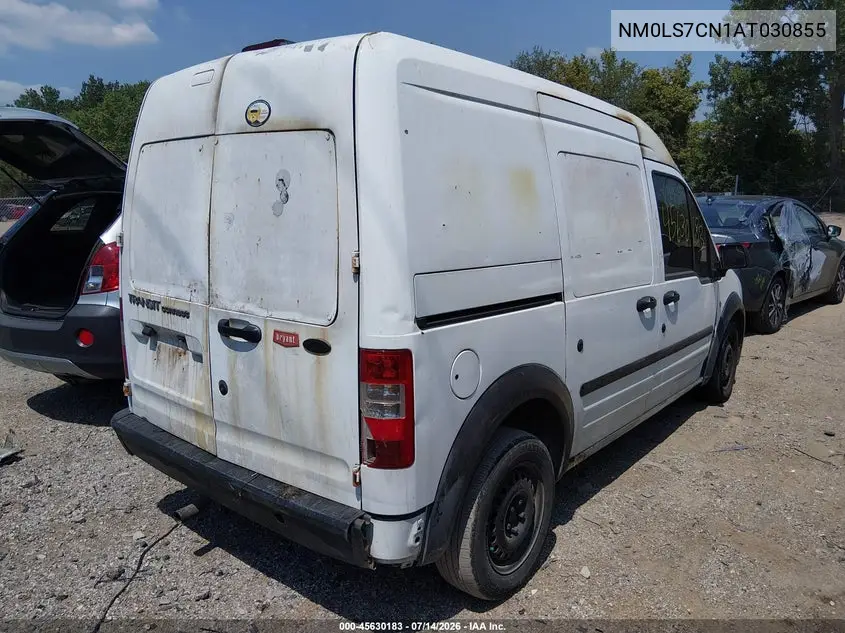 2010 Ford Transit Connect Xl VIN: NM0LS7CN1AT030855 Lot: 45630183