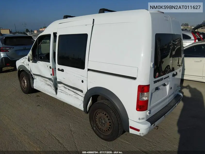 2010 Ford Transit Connect Xlt VIN: NM0KS9BN2AT011627 Lot: 45660704