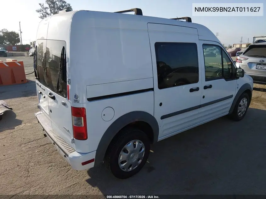 2010 Ford Transit Connect Xlt VIN: NM0KS9BN2AT011627 Lot: 45660704