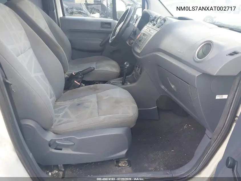 2010 Ford Transit Connect Xl VIN: NM0LS7ANXAT002717 Lot: 45674193