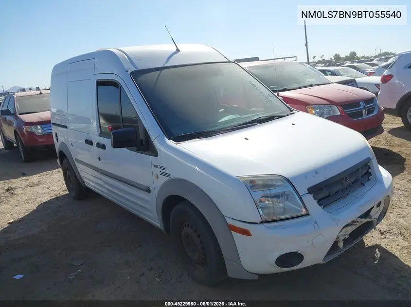 2011 Ford Transit Connect Xlt VIN: NM0LS7BN9BT055540 Lot: 45229980