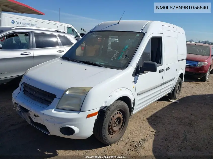 2011 Ford Transit Connect Xlt VIN: NM0LS7BN9BT055540 Lot: 45229980