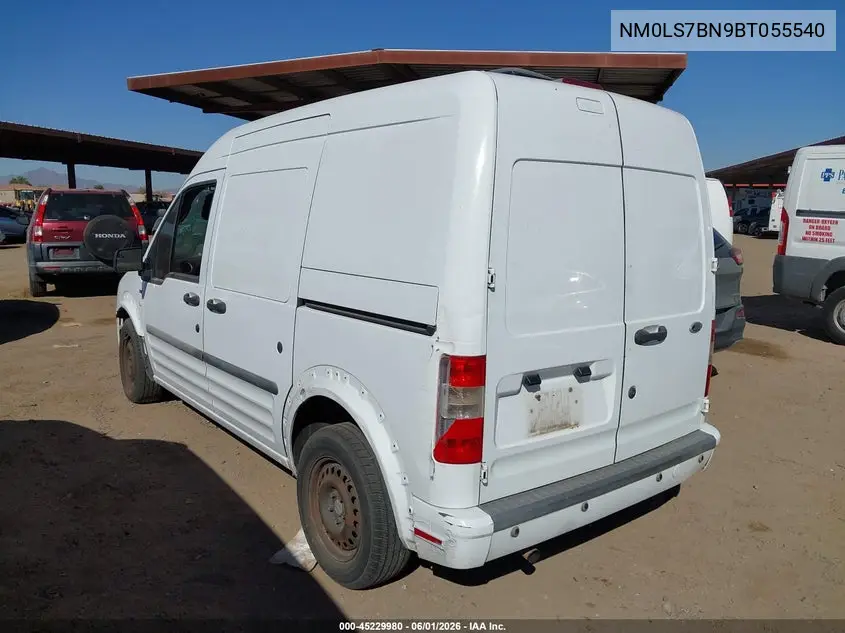 2011 Ford Transit Connect Xlt VIN: NM0LS7BN9BT055540 Lot: 45229980