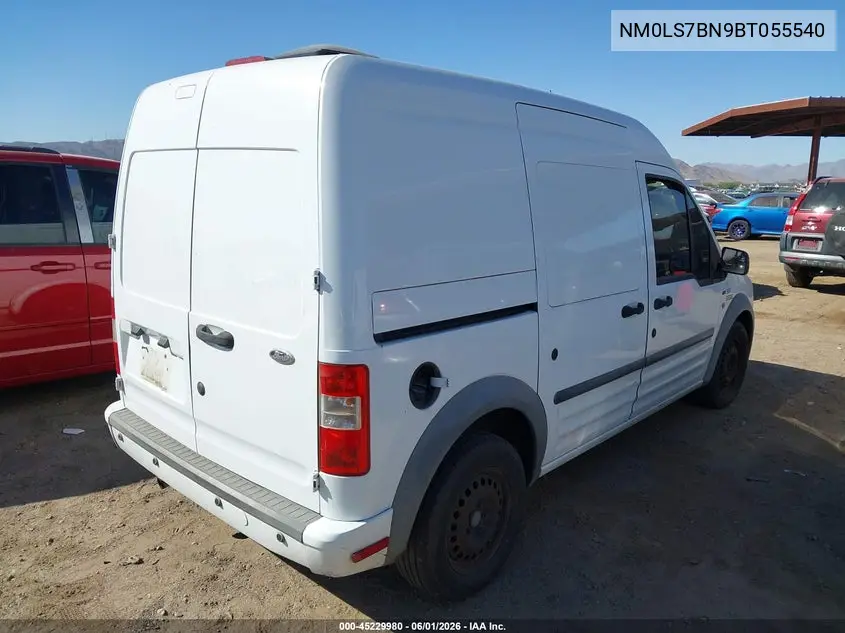 2011 Ford Transit Connect Xlt VIN: NM0LS7BN9BT055540 Lot: 45229980