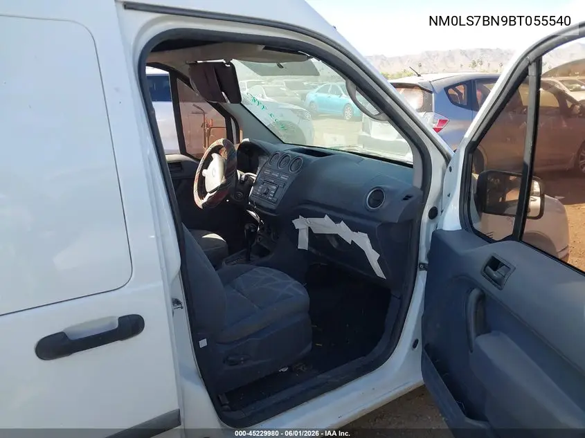 2011 Ford Transit Connect Xlt VIN: NM0LS7BN9BT055540 Lot: 45229980