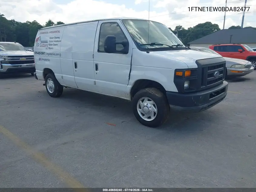 2011 Ford E-150 Commercial VIN: 1FTNE1EW0BDA82477 Lot: 45650240