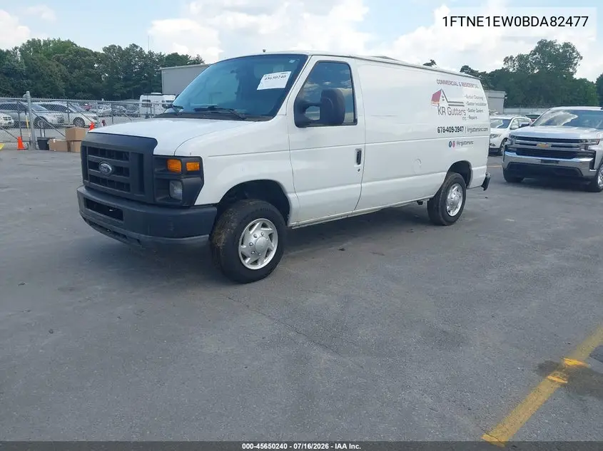2011 Ford E-150 Commercial VIN: 1FTNE1EW0BDA82477 Lot: 45650240