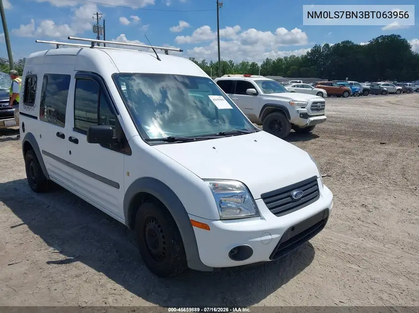 2011 Ford Transit Connect Xlt VIN: NM0LS7BN3BT063956 Lot: 45659889