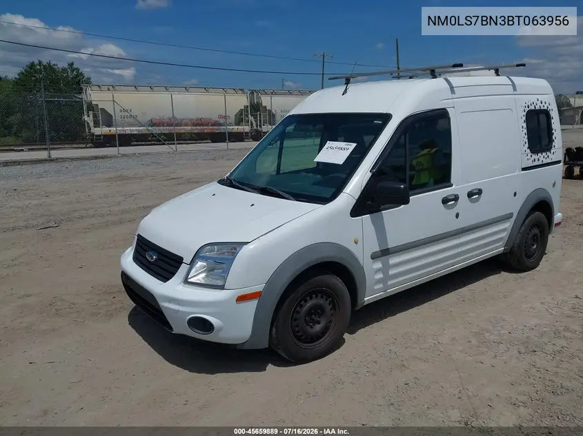 2011 Ford Transit Connect Xlt VIN: NM0LS7BN3BT063956 Lot: 45659889