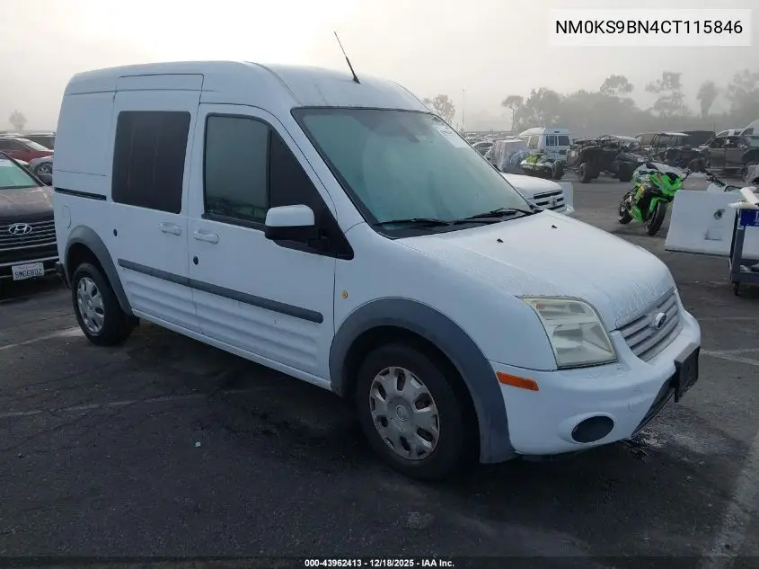 NM0KS9BN4CT115846 2012 Ford Transit Connect Xlt