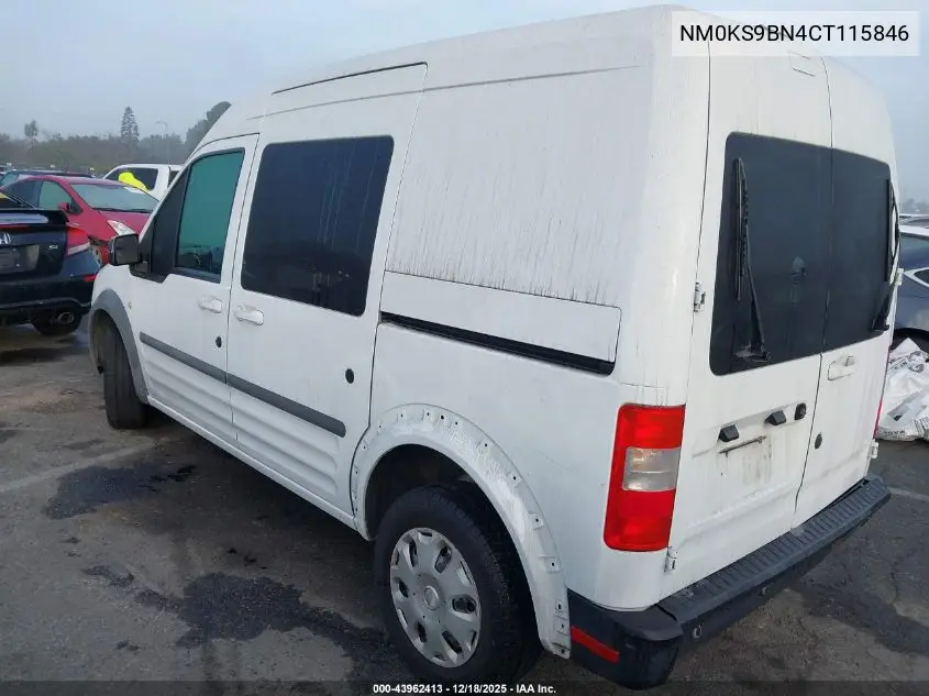 NM0KS9BN4CT115846 2012 Ford Transit Connect Xlt