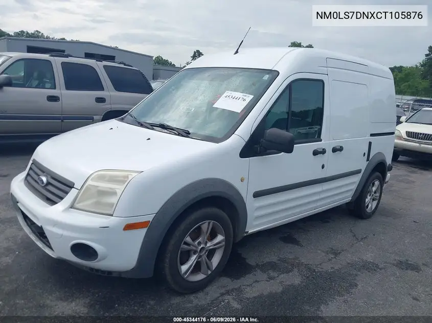 2012 Ford Transit Connect Xlt VIN: NM0LS7DNXCT105876 Lot: 45344176