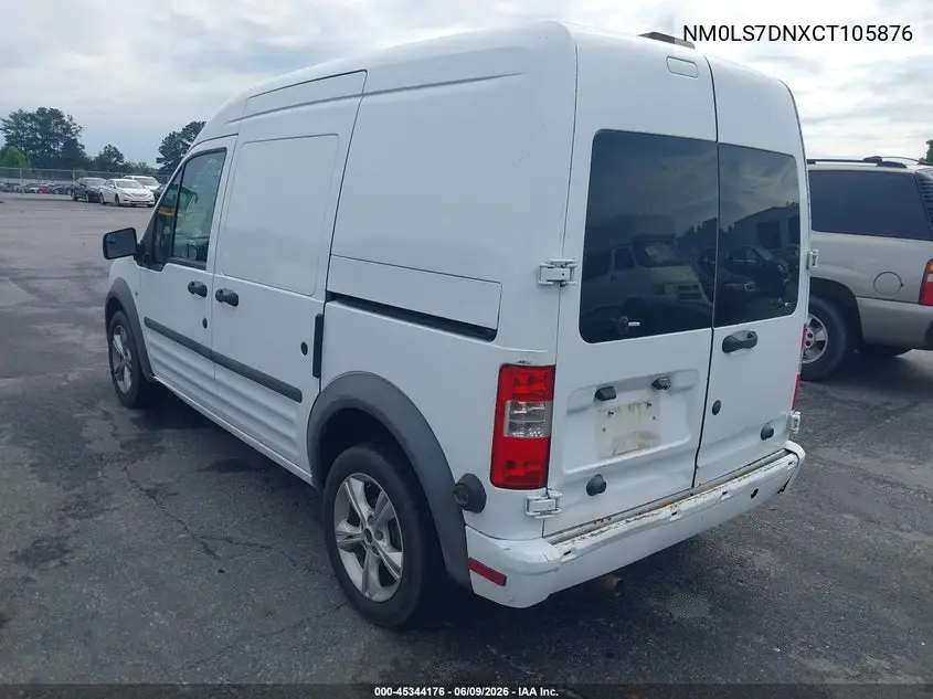 2012 Ford Transit Connect Xlt VIN: NM0LS7DNXCT105876 Lot: 45344176