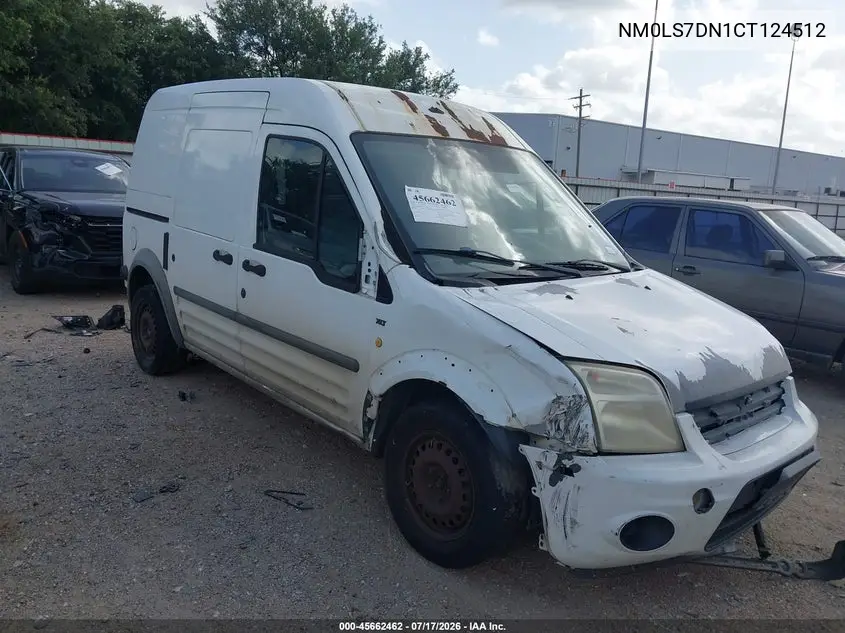 2012 Ford Transit Connect Xlt VIN: NM0LS7DN1CT124512 Lot: 45662462