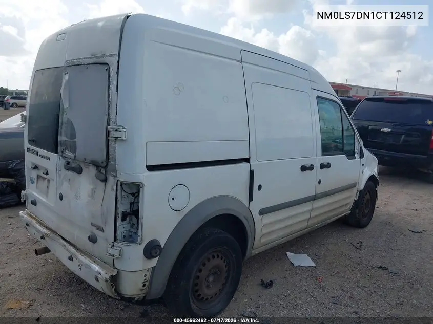 2012 Ford Transit Connect Xlt VIN: NM0LS7DN1CT124512 Lot: 45662462