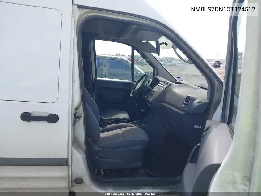 2012 Ford Transit Connect Xlt VIN: NM0LS7DN1CT124512 Lot: 45662462