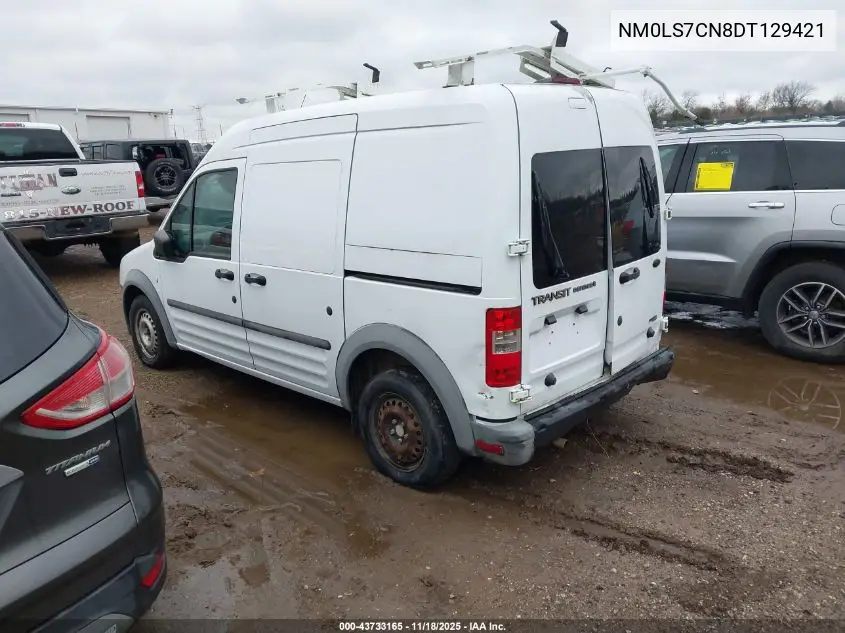 NM0LS7CN8DT129421 2013 Ford Transit Connect Xl