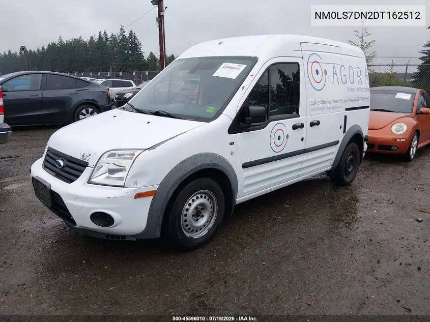 2013 Ford Transit Connect Xlt VIN: NM0LS7DN2DT162512 Lot: 45596010