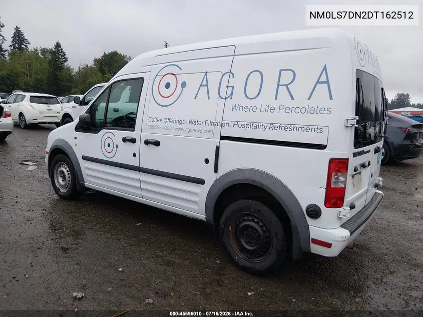 2013 Ford Transit Connect Xlt VIN: NM0LS7DN2DT162512 Lot: 45596010
