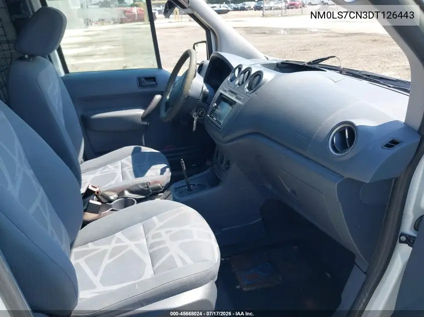 2013 Ford Transit Connect Xl VIN: NM0LS7CN3DT126443 Lot: 45668024