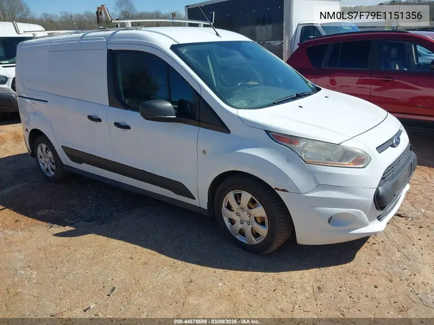 NM0LS7F79E1151356 2014 Ford Transit Connect Xlt