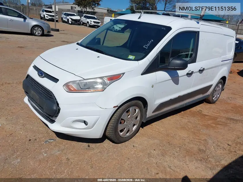 NM0LS7F79E1151356 2014 Ford Transit Connect Xlt